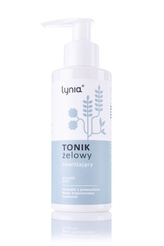 Lynia - Tonik żelowy nawilżający z mocznikiem, NMF oraz prawoślazem, 100ml