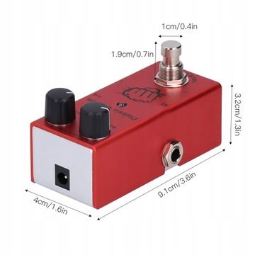 EFEKT GITARY PEDIAL JDF -5 KLASYCZNY CHÓR TRUE BYPASS DC 9V