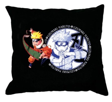 PODUSZKA DEKORACYJNA NARUTO UZUMAKI SHIPPUDEN WZÓR