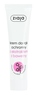 Ziaja Krem do rąk ochronny z ekstraktem z bawełny