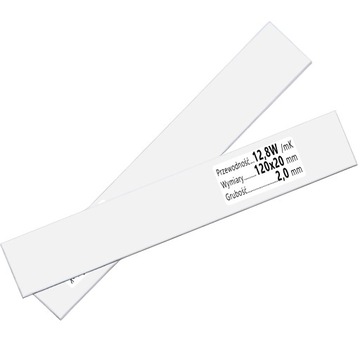 TERMOPAD 2MM CHŁODZENIE PROCESORA TAŚMA TERMOPRZEWODZĄCA 120x20MM 12W