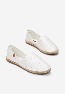 Białe Espadryle 40