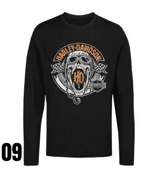Футболка HARLEY DAVIDSON С ДЛИННЫМ РУКАВОМ 16 PATTERNS L