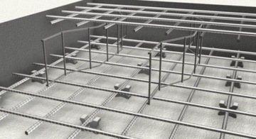 Стальное расстояние между арматурой ЗЭТ 120 мм.