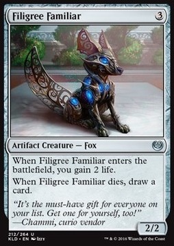 Filigree Familiar - Kaladesh