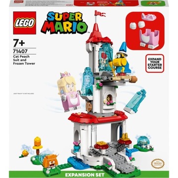 LEGO SUPER MARIO КОТ ПЕРСИК И ЛЕДОВАЯ БАШНЯ 71407