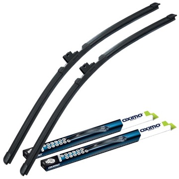 WYCIERACZKI PŁASKIE OXIMO 575+575mm ZESTAW PRZÓD