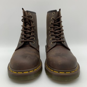 Доктор Мужские ботинки Crazy Horse от Martens, коричневые, размер 42