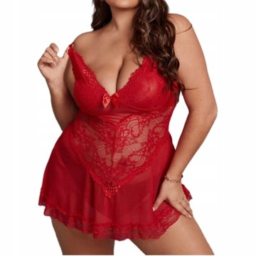 Koronkowa Bielizna Erotyczna Plus Size,XXL