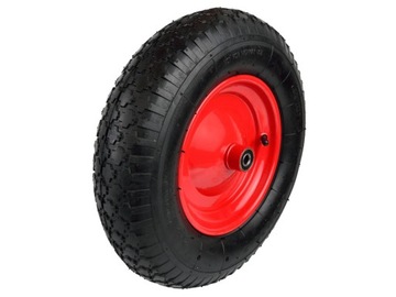 Колесо для тачки 4.00-8/2PR/красный обод/ GEKO G71