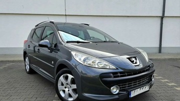 Peugeot 207 SW 1.6 VTi 120KM 2008 Peugeot 207 1.6BLPG 120Ps Polskora Panorama Klimatronik Parktronik ZADBANY, zdjęcie 10