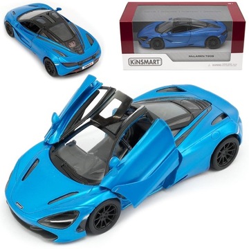 AUTO METALOWE MCLAREN 720S METALOWY SAMOCHÓD METAL MODEL AUTKO KINSMART