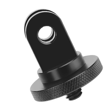 3x aluminiowy adapter do statywu, 6,35 mm (1/4 cala)