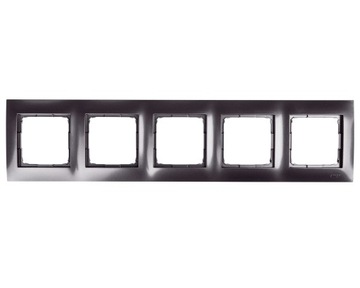 Simon54 Ramka na 5-moduły DR5/48 antracyt