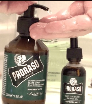 PRORASO Освежающий шампунь для бороды EUKALIPTUS 200мл