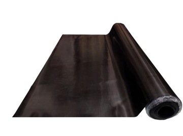 Mata silikonowa płyta MVQ czarna grubość 1mm - 1m2
