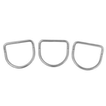 3Pcs Marine Scuba Dive Snorkeling Bent D Ring For