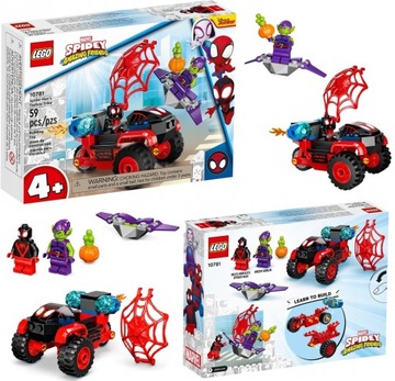 LEGO SUPER HEROES 10781 TRÓJKOŁOWIEC SPIDER-MANA PREZENT