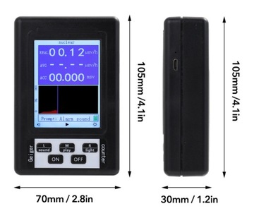 Дозиметр счетчик Гейгера БР-9Б ХР1-Б