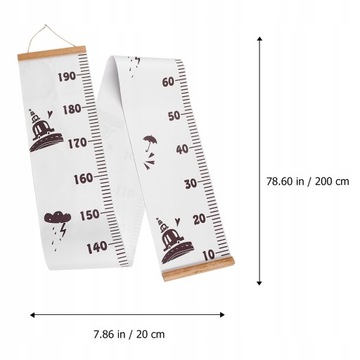 1 шт. лента для измерения роста ребенка