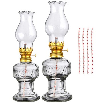 LAMPA NAFTOWA SZKLANA LATARNIA DOMOWA LAMPA NAFTOWA