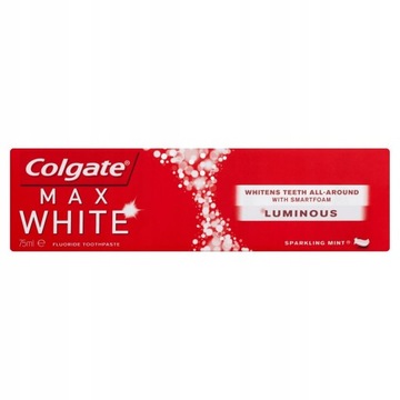 COLGATE PASTA MAX WHITE 75ML LUMINOUS 75ML