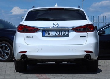 Mazda 6 III Sport Kombi Facelifting 2018 2.0 Skyactiv-G 145KM 2022 Mazda 6 aut Krajowa Biała Perła ACC HUD Blis Full-LED ogrzew.Kierow.+Fotele, zdjęcie 8