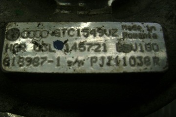 AUDI A4 B8 A5 2.0 TDI - TURBO 03L145721B