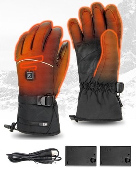 PODGRZEWANE RĘKAWICE ZIMOWE NA BATERIE DOTYK