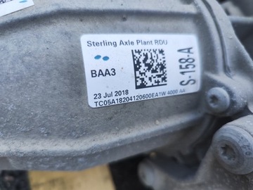 NÁPRAVA ZADNÍ DIFER FORD FUSION EDGE 2.7 4X4 2019