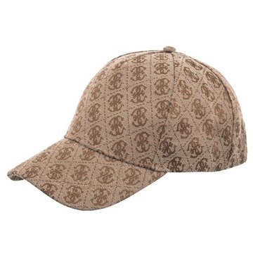 Damska Czapka z daszkiem Guess Baseball Cap AW8860 POL01 Beżowa