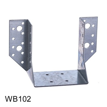 WB102 WIESZAK BELKI WSPORNIK ŁĄCZNIK 100x110x75 ATEST