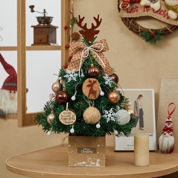 Mini mała ozdoba choinkowa ze światłem 50cm