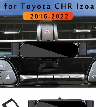 Uchwyt samochodowy na telefon do Toyota C-HR CHR Izoa 2021 2022 uchwyt samochodowy do stylizacji