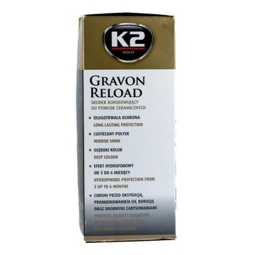 K2 GRAVON RELOAD УХОД ЗА КЕРАМИЧЕСКИМИ ПОКРЫТИЯМИ