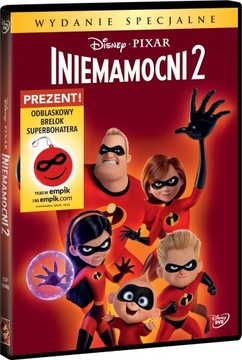 INIEMAMOCNI 2 (DVD) ES Z ODBLASKOWYM BRELOKIEM