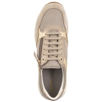 Buty Sneakersy Geox D Bulmya B Lt Taupe D36NQB 01122 C6738 Beżowe