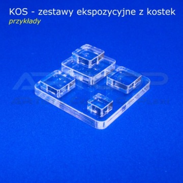 Дисплей, куб оргстекла 100х100х12мм для часов.