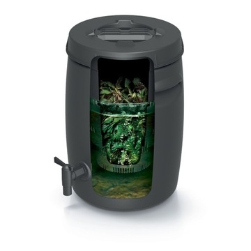 Садовый бак для удобрений COMBIOLIQ - черный и...