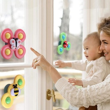 SPINER FIDGET SPINNER СЕНСОРНАЯ ИГРУШКА НАБОР ПОГРЕМКИ ДЛЯ ВАННЫ