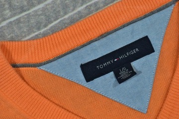 TOMMY HILFIGER Pima Cotton Sweter Męski / L