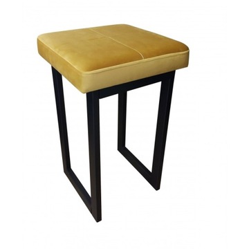 Miodowy taboret hoker loft 45 cm LLAMA 15