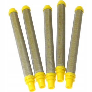 7X ПАЛЬЦЕВЫЙ ФИЛЬТР 100 МЕШ ЖЕЛТЫЙ ПИСТОЛЕТНЫЙ ГЕНЕРАТОР