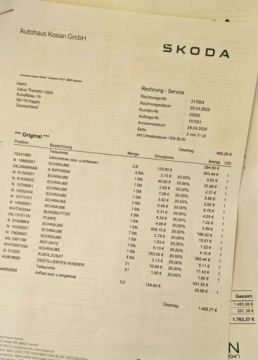 Skoda Octavia III RS Kombi 2.0 TDI 184KM 2015 Skoda Octavia 184Ps.Automat Xenon Canton Webasto GrzanaSzybaFote Navi Serw, zdjęcie 35