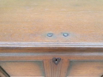 АНТИЧНЫЙ СТАРЫЙ СУНДУК, СУНДУК ДЛЯ ПРИДАЧИ, ФУРНИТУРА