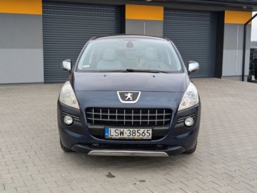 Peugeot 3008 I Crossover 2.0 HDI 150KM 2009 Peugeot 3008 Jasne Skory Panorama Klima Podgrzewane Fotele Navi Serwis Gwa, zdjęcie 3
