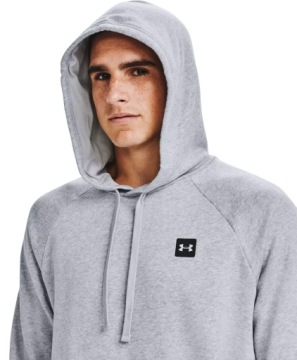 СПОРТИВНАЯ РУБАШКА МУЖСКАЯ С КАПЮШОНОМ UNDER ARMOR, СЕРАЯ S