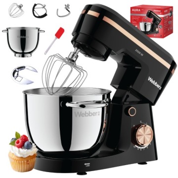 Planetární Kuchyňský Robot Webber SM15 Mixér 2000 W Mísa 5,2 L Multifunkční