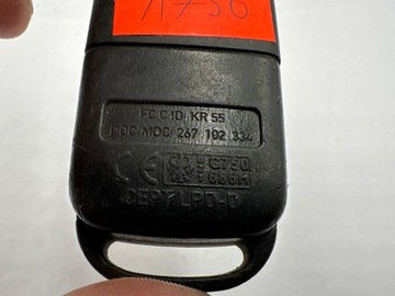KLÍČ KLÍČEK MERCEDES TŘÍDA A W168 C W202 W203 E W210 267102334