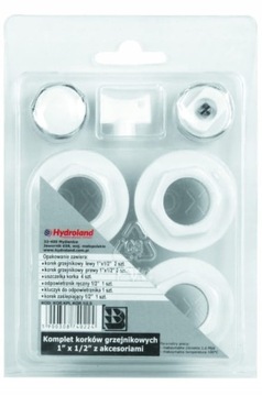 HYDROLAND Komplet Korków Grzejnikowych 1'' x 1/2''